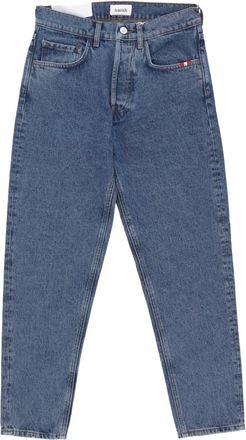 Amish Stone Wash Slim Fit Denim Jeans - Heren - Regular Fit Jeans - Blauw - W36 - Denim - Jeans
