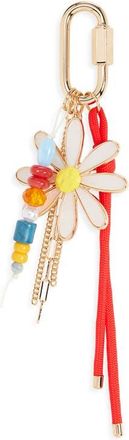 Chelsea28 Daisy Cluster Bag Charm in White Multi- Gold at Nordstrom