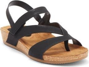 S&ouml;fft Gannon Slingback Sandal in Black at Nordstrom Rack, Size 6.5