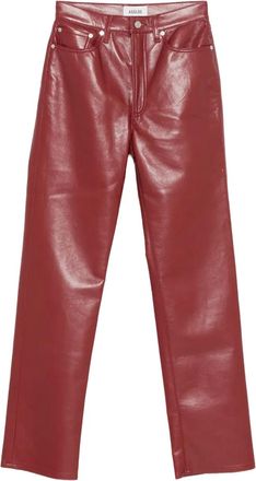 A Gold E 90s high-waist broek - Rood
