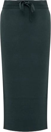 Pinko Gonna midi con coulisse - Verde