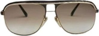 Balenciaga Pre-owned Accessories, female, Black, Size: ONE SIZE Pre-owned Metal Sunglasses