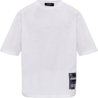 Dsquared2 Witte T-shirt met stijl S74Gd 1406 - Heren - T-shirts - Wit - XS - Tops