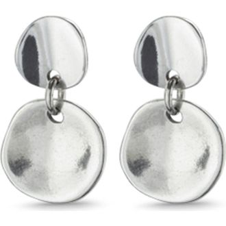 UNOde50 Sterling silver-plated irregular earrings at Nordstrom