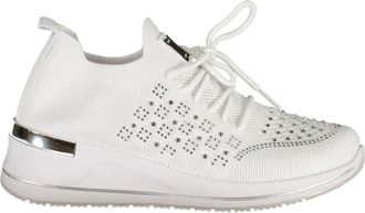 Laura Biagiotti Sportschoen met Veters - Dames - Sneakers - Wit - 40 EU - Schoenen