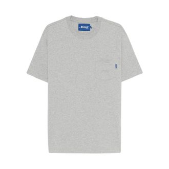 Awake NY T-Shirts, male, Gray, Size: XL Pocket SS Tee