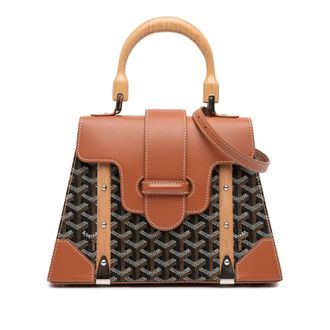 Goyard Gestructureerde Handtas met Handvat