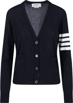 Thom Browne 4 Bar Cardigan - Navy