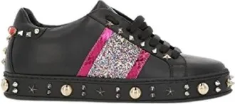 Philipp Plein Schoenen, Dames, Zwart, 40 EU, Leer, Accessoires