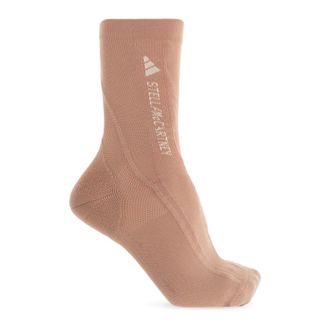 adidas Adidas by Stella McCartney, Socks, female, Pink, Size: M Crew Socks
