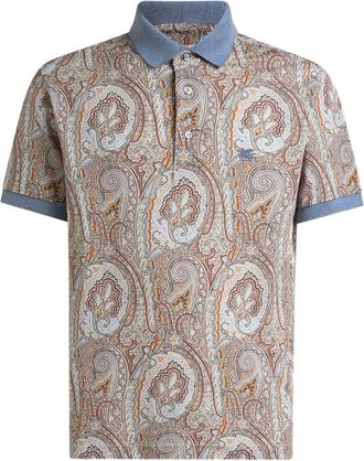 Etro Piqu&eacute; Polo Shirt