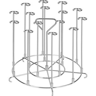 OEM Soporte Para Brochetas Para Freidora De Aire - 19,5 X 14,2 Cm - Acero Inoxidable. Accesorio Para Freidora De Aire Compatible Con La Mayor&iacute;a De Freidor