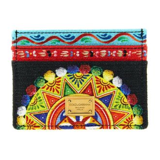 Dolce & Gabbana Card Holder - female - Dolce & Gabbana - Wallets & Cardholders - Multicolor - ONE SIZE - Accessories
