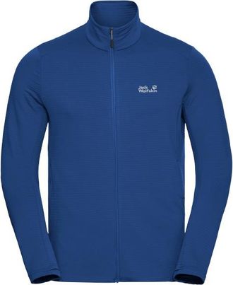 Jack Wolfskin Litestride Fullzip Fleecejacke f&uuml;r Herren | blau