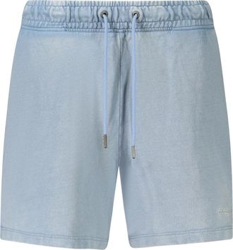 Guess Fleece Shorts - Dames - Korte Broeken - Blauw - M - Korte Broeken