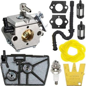OEM Carburador De Repuesto Para Motosierra 028 028av 028wb 028q Super, Reemplaza Al Walbro Wt-16b, Para Tillotson Hu-40, Con Junta, Filtro De Aire Y Filtr