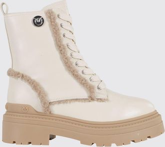 Pinko Stivaletto Pinko in pelle e shearling