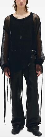 Ann Demeulemeester Maglione Kent - Nero