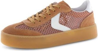 Voile Blanche Mind Perforated Mesh Platform Sneaker in Sienna Rose at Nordstrom, Size 12Us