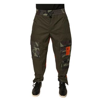 Dolce & Gabbana Jogger Cargo Broek - Heren - Straight fit broeken - Veelkleurig - M - Katoen - Broeken