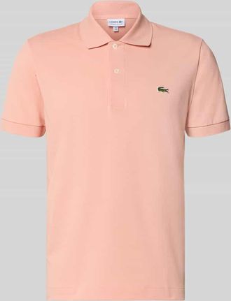 Lacoste Regular Fit Poloshirt aus Baumwoll-Mix in Altrosa, Gr&ouml;&szlig;e XXXL