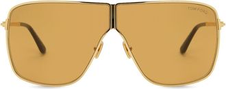 Tom Ford FT1159 HUXLEY 30E Mens Sunglasses Gold Size 68