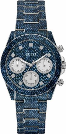 Guess Horloges - Dames - Accessoires - Blauw - Maat: ONE Size