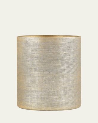 Labrazel Woven Metallic Wastebasket
