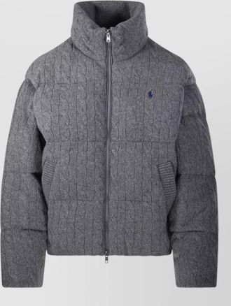 Ralph Lauren cashmere puffer coat