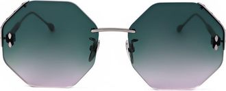 Isabel Marant Ladies Silver Tone Geometric Sunglasses IM-0080/S