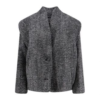 Isabel Marant Tweed Jacket - female - Marant &eacute;toile - Tweed Jackets - Gray - XS - Jackets
