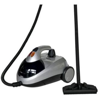 Clatronic Dr 3280 - Vaporeta Limpiador Al Vapor (4 Bares), 10 Accesorios, 1500w, Color Plateado