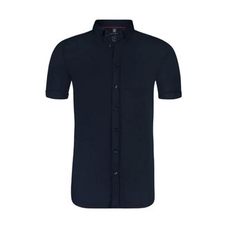 DeSoto Overhemden, Heren, Blauw, 3Xl, Moderne korte mouw overhemden