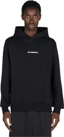 Han Kjobenhavn Goat Skull Hoodie met Logo Print - Heren - Hoodies - Zwart - S - Katoen - Hoodies & sweatvesten