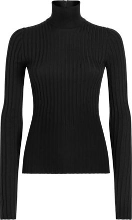 Dolce & Gabbana Geribbelde coltrui - Zwart