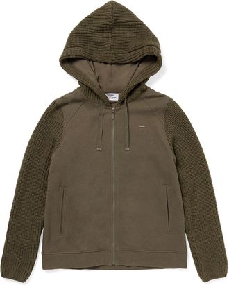 Freddy Felpa donna con cappuccio e full zip in modal e tricot