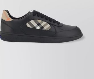 Burberry leather low-top sneakers