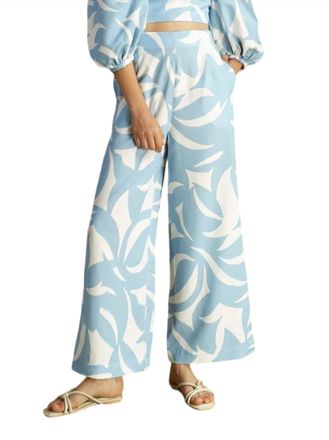 Cala de la Cruz Toya Pants In Gammiceleste