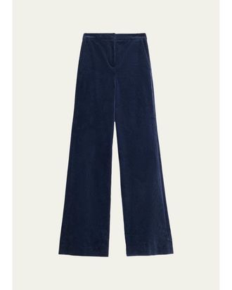Veronica Beard Holt Corduroy Flare Pants