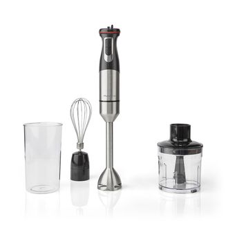 Nedis Kahb400cal Batidora De Mano Aluminio Negro 800w