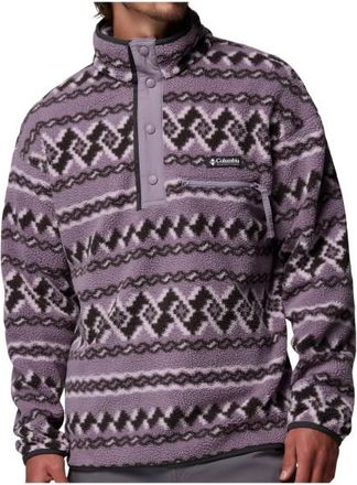 Columbia Helvetia II Printed Half Snap Fleece Fleecepullover f&uuml;r Herren | bunt