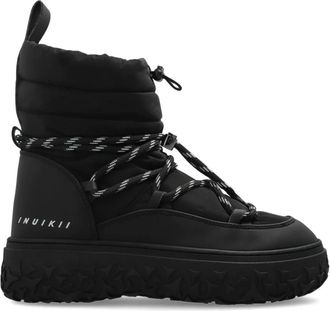 INUIKII Technische prestaties sneeuwlaarzen - Dames - Winterlaarzen - Zwart - 36 EU - Nylon - Schoenen