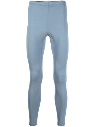 Rossignol SKPR running tights - men - Recycled Polyester/Spandex/Elastane - M - Blue