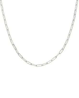 Italian Gold, Inc 10K 2.5Mm Polished Paperclip Necklace