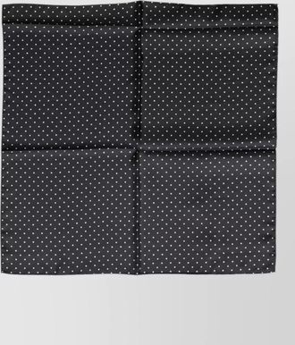 Dolce & Gabbana silk polka-dot square scarf