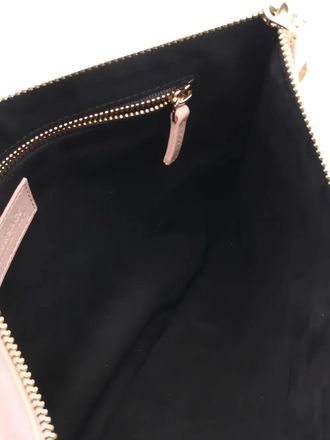 Versace 2010s Medusa Head leather clutch bag - Pink