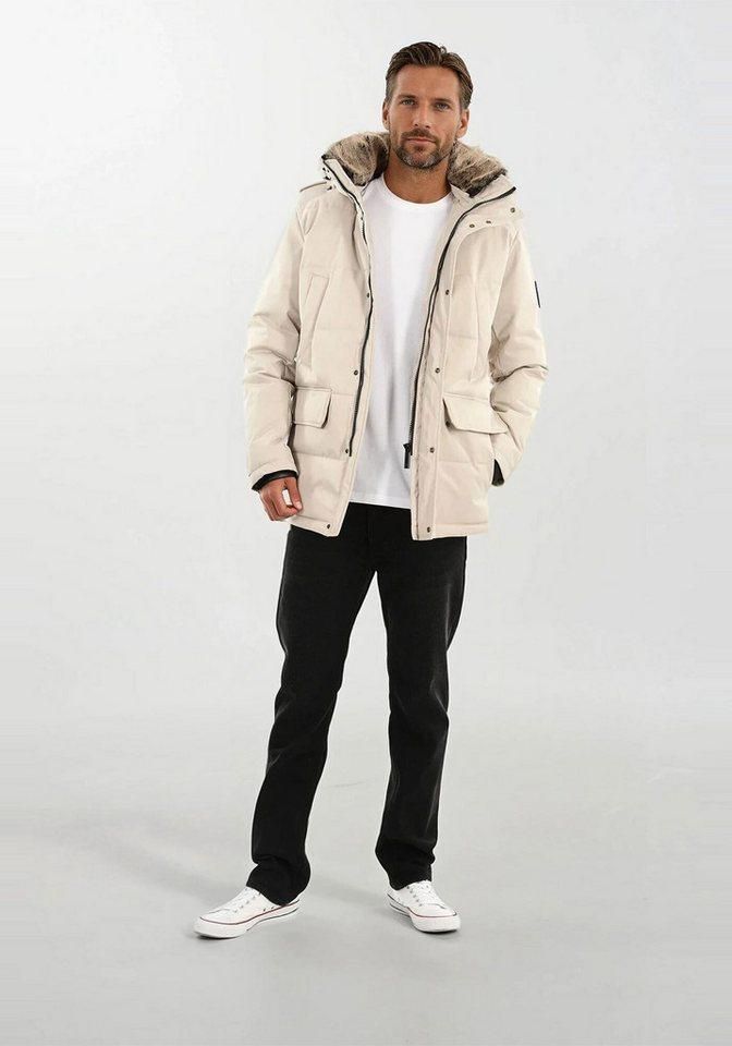 Miamoda Steppjacke Steppjacke Straight Fit Leomuster ab 103,99