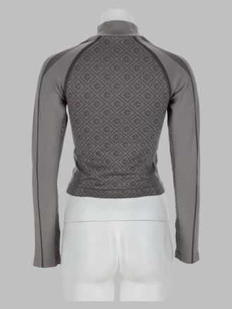 Casablanca Monogram Jacquard Sweater - Gray