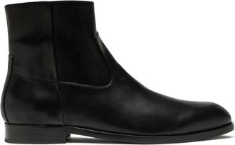 Buttero B9170 Enkellaars - Heren - Enkellaarsjes - Zwart - 41 EU - Leer - Schoenen