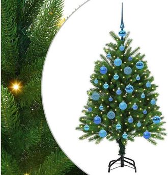 vidaXL &Aacute;rbol De Navidad Con 150 Led Con Soporte Verde 120 Cm Pe Vidaxl